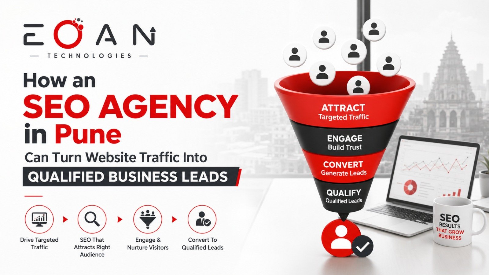 How an SEO Agency in Pune Can Turn Website Traffic Into Qualified Business Leads