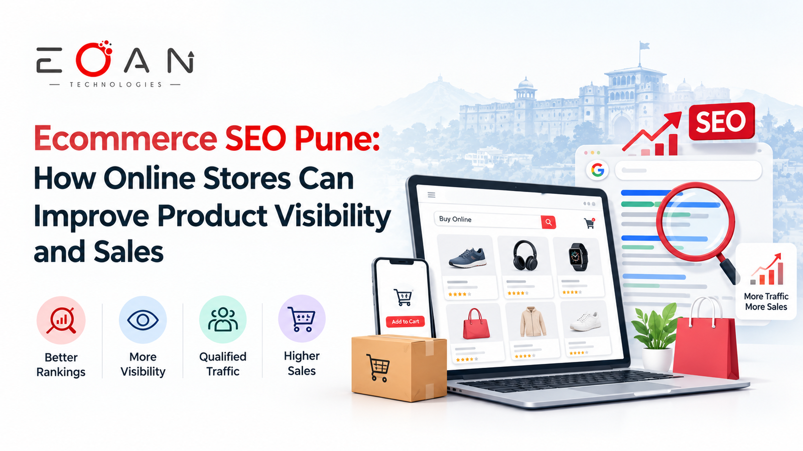 Ecommerce SEO Pune: How Online Stores Can Improve Product Visibility and Sales